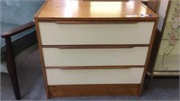 SMALL MID CENTURY 3 DRAWER CHEST