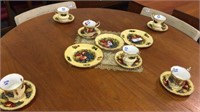 (15 PCS) "QUEEN'S CHINA" TEA  &  DESSERT SET