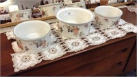 3 PC COOKING  BOWL SET- JOHNSON BROTHERS