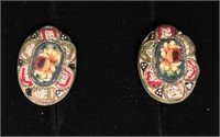Older Micro Mosaic Earrings