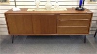 MID CENTURY SIDEBOARD WITH SOFT CLOSE DRAWERS