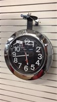 COOL, DOUBLE SIDED WALL CLOCK , 18"