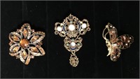 Vintage Costume Brooches