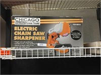electric chain saw sharpener