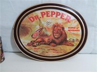 Cabaret Dr Pepper 1979 tray