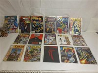 16 DC comics Batman, Turok, etc
