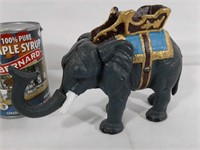 Tirelire éléphant en métal - Elephant coin bank