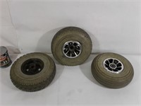 3 roues avec pneus Durotrap Standard Rim 2