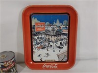 Plateau Coca-Cola "Court Day" tray