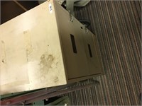 2 drawer file cabinet (lockable)
