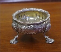 Early Victorian sterling silver salt