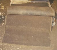 (4) rolls of shop floor mats and rugs.