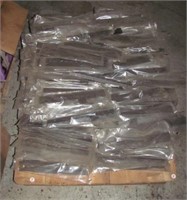 Pallet grouping of never used 12" long hinges.