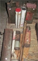 Grouping of various welding rod.