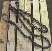 16ft riggers chain with single hook.
