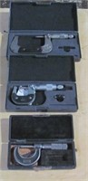 (3) micrometers. Sizes include: 2"-3", 0-1"
