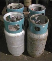 (4) forklift propane tanks.