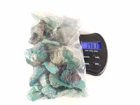 LOT OF RAW TURQUOISE 398.3