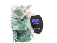 LOT OF RAW TURQUOISE 371.6