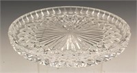 WATERFORD CRYSTAL CUT GLASS PLATE / DISH