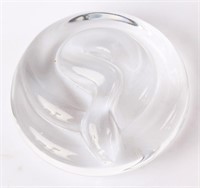 TIFFANY & CO SNAKE GLASS PAPERWEIGHT