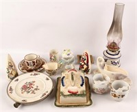 LARGE GROUPING OF MIXED PORCELAIN ITEMS