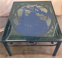Solid Iron And Steel Steamboat Coffee Table
