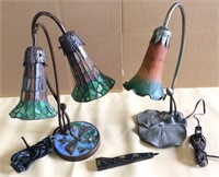 Leaded Glass & Other Lamps