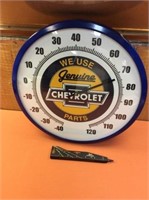 14" Quartex Chevrolet Thermometer