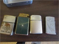 3 Lighters, including 1 Zippo