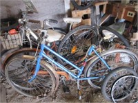 Bikes and bike parts & helmet