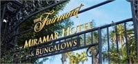 Two Night Stay in Santa Monica,CA/Fairmont Miramar
