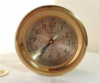 Horloge en laiton \ Brass ship clock