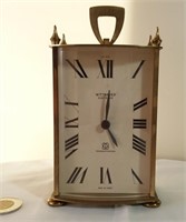 Horloge en laiton Wittnauer made in France