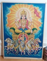 Imprimé vintage S.Sitaram print