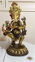 Statuette de Ganesh en laiton