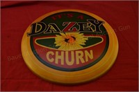 Dazey Churn Metal Advertising Sign
