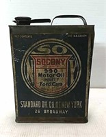 Standard Oil Company Ford motor car oil can