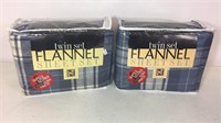 Pair of new flannel sheet sets