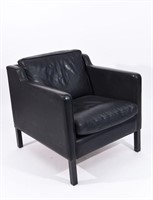 STOUBY LOUNGE CHAIR; BORGE MOGENSEN STYLE