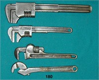 Lot of four wrenches