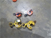 (qty - 4) Plate Clamps-