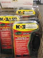 A lot of three Moeller fuel line assembly kits
