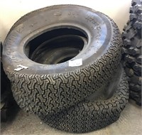 A pair of Load Boss trailer tires AT25x10-12     (