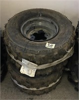 A pair of Duro 4-wheeler tires 20-10-9 Rim size: A