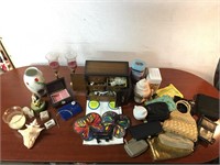 Jewelry Boxes with Jewelry, and Other Treasure