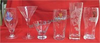 1 LOT,10X LG & 10X SM MARTINI GLASSES + 33 ASST