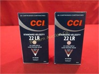 Ammo: CCI Round Nose 22lr, 100rnds in Lot