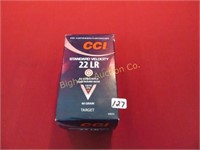 Ammo: CCI Round Nose 22lr, 500rnds in Lot