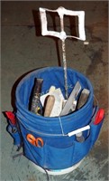 Masonry Tools & Work Bucket Lot